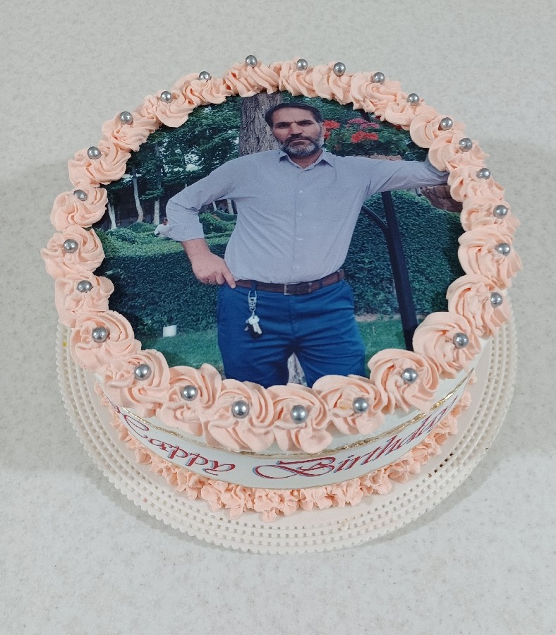 کیک تولد همسر عزیزم 