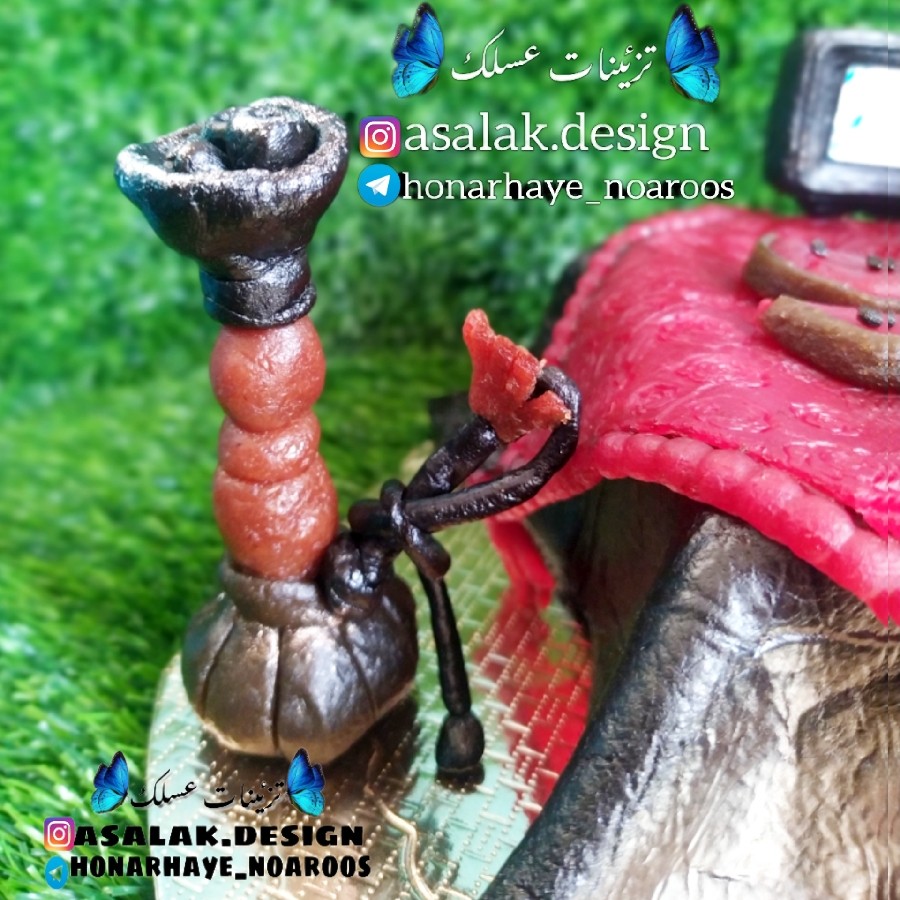 کیک لواشکی طرح کرسی