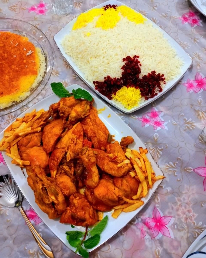 عکس خوراک مرغ مجلسی 