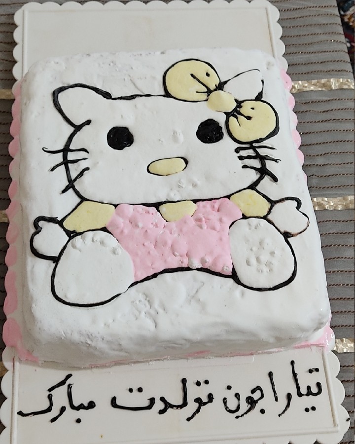 عکس کیک تولد تیارا جون