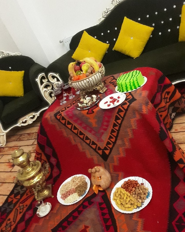 عکس سفره شب یلدای ما