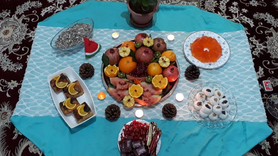 عکس سفره شب یلدا ۱۴۰۱