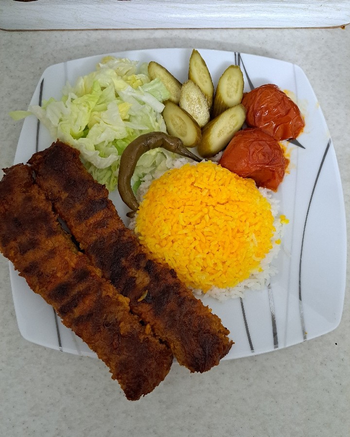 عکس کباب تابه ایی