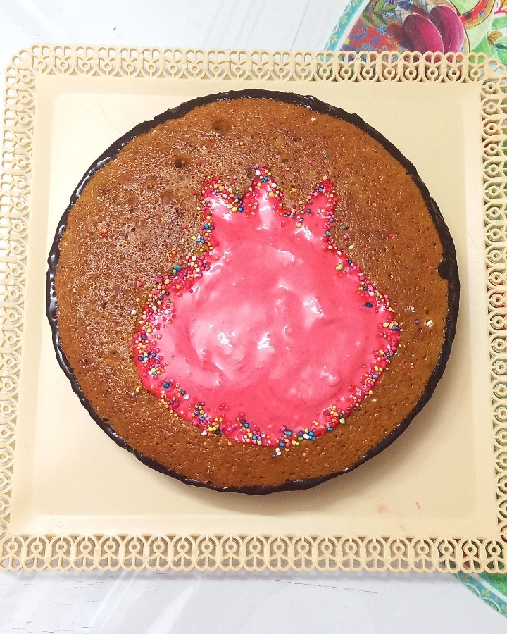 کیک زعفرونی یلدایی 
#یلدا