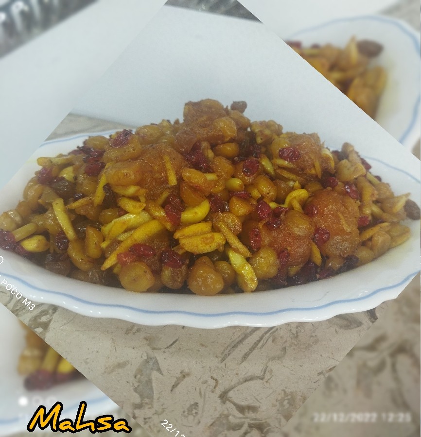 عکس آجیل پلو
