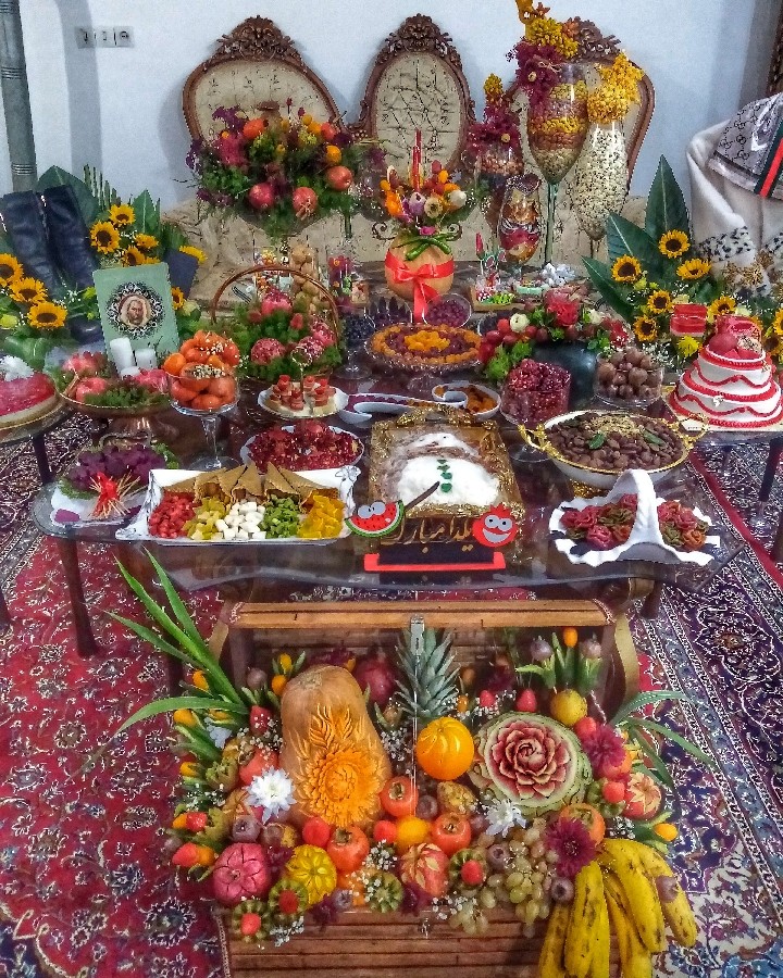 عکس جشن یلدای عروس