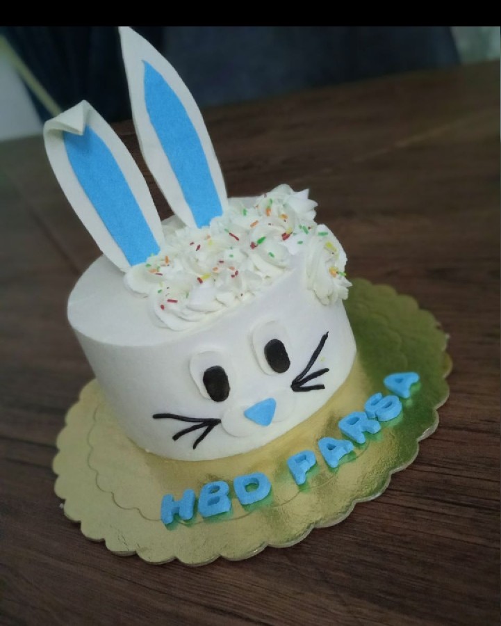 کیک خوشگل مدل خرگوش 