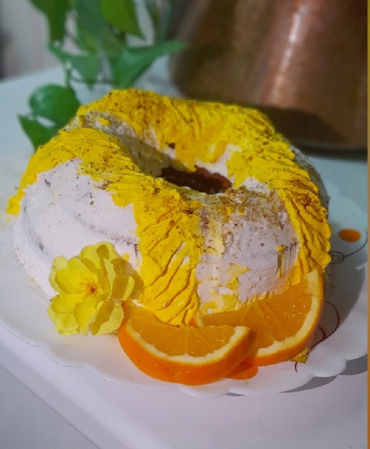 کیک پرتقالی 