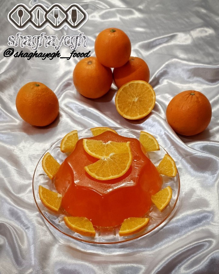 عکس ژله ی خوشمزه پرتقالی (کپشنوحتمابخون)