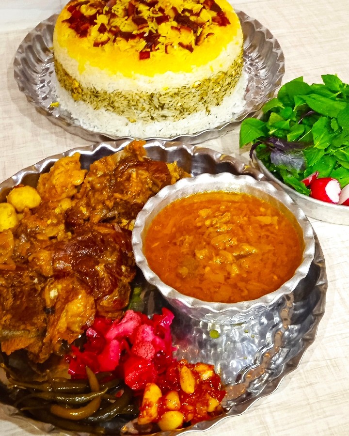 عکس باقالی پلوباگوشت