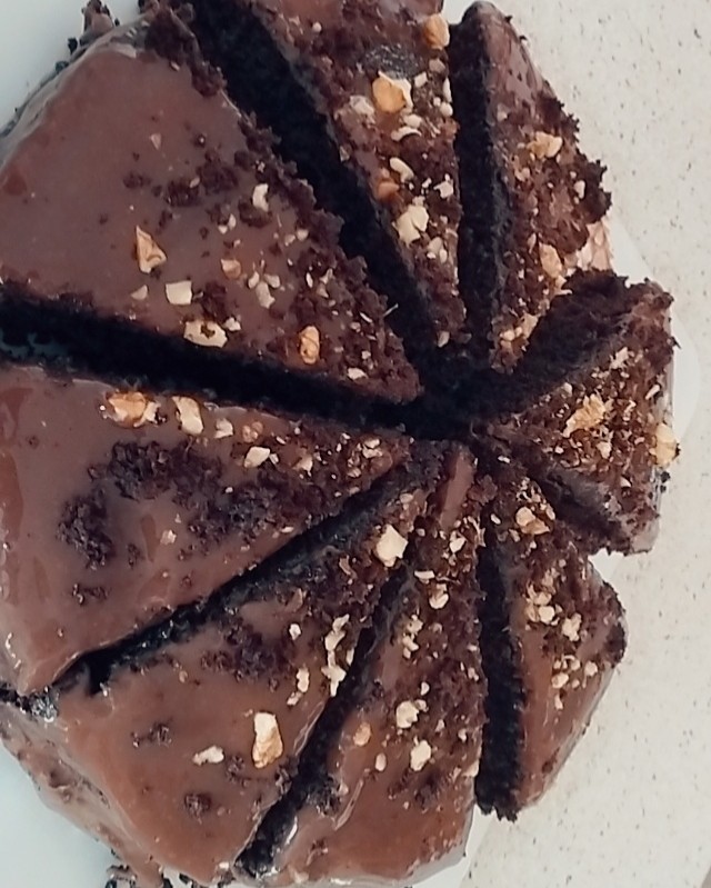 کیک کاپو چاکلت با دستور استاد عزیز خانم سراجی