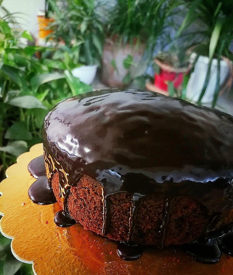 عکس کیک شکلاتی فوری
