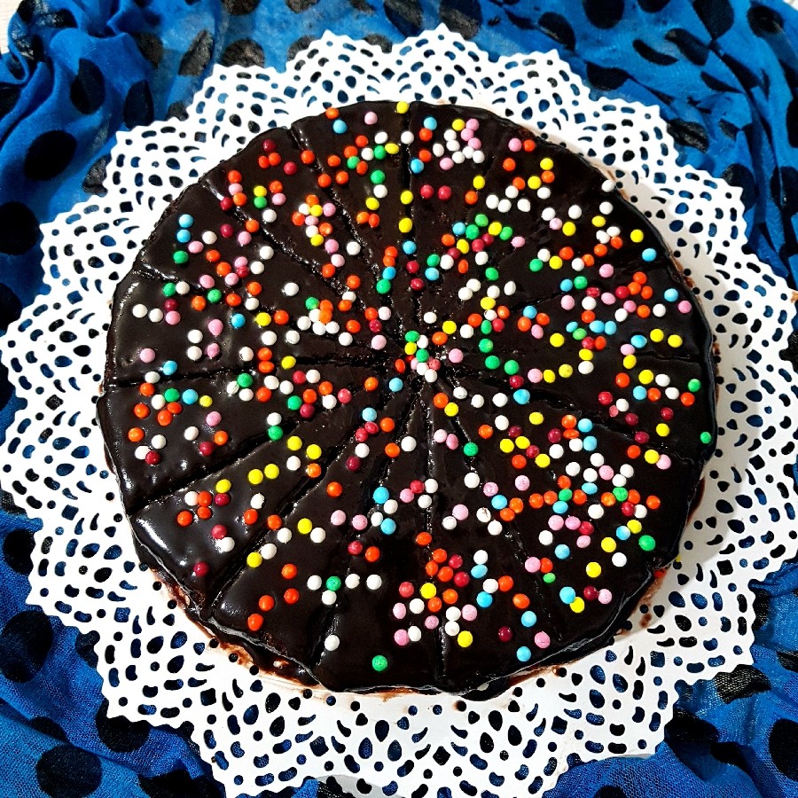 کیک خیس شکلاتی.روز مادر مبارک