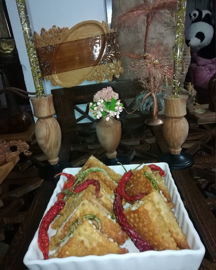 عکس سمبوسه تند فلفلی