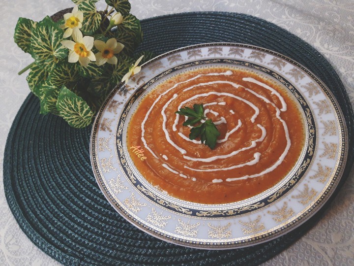 سوپ هویج و دارچین