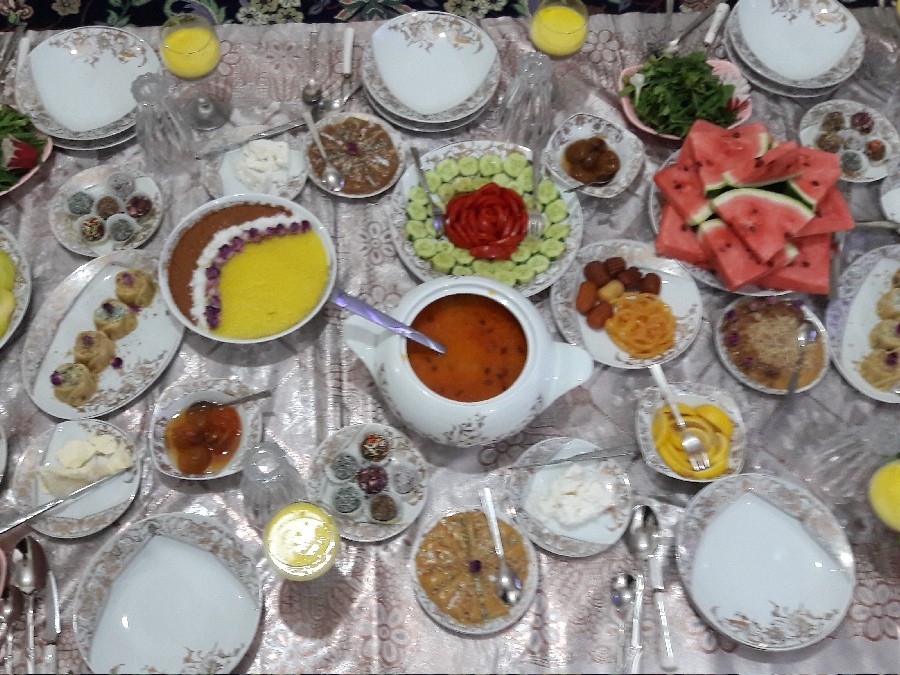 عکس افطار ما