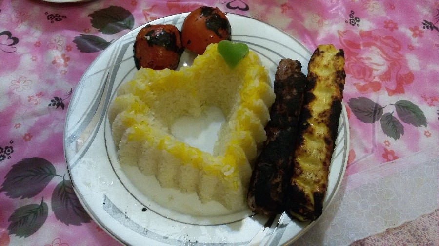 عکس کوبیده مرغ و گوشت