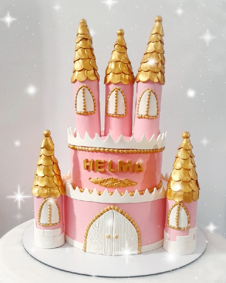 کیک دخترونه قصر