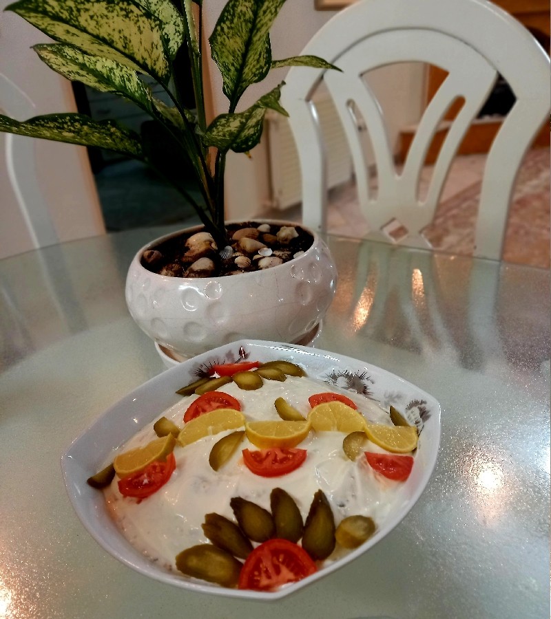 عکس سالاد الویه ❤