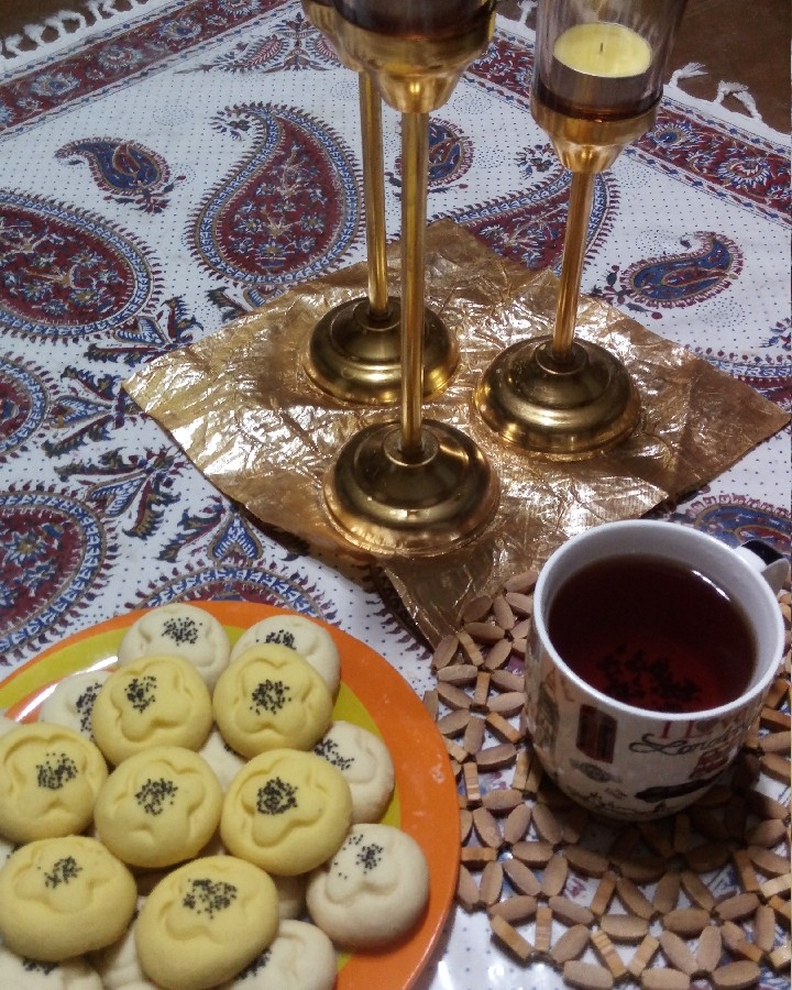 عکس شیرینی برنجی کرمانشاهی