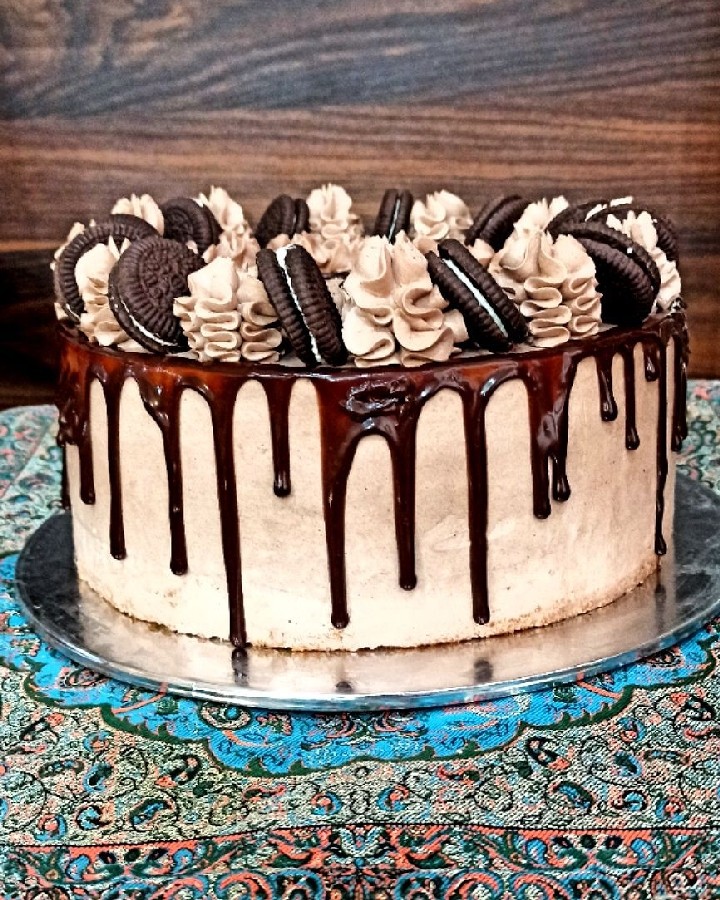 عکس کیک شیفون شکلاتی