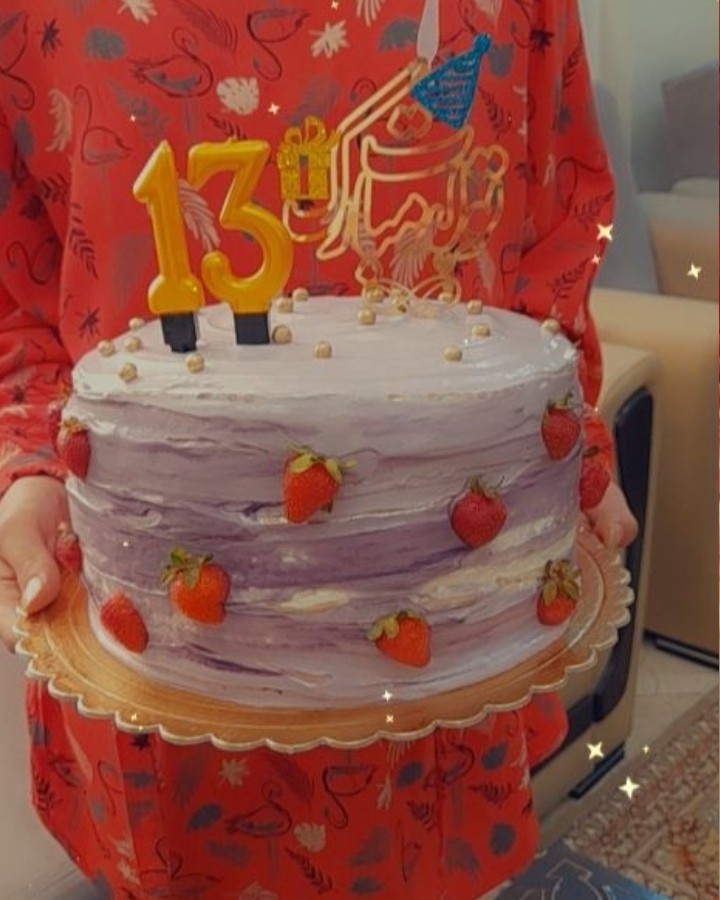 عکس ♥کیک بنفش♥