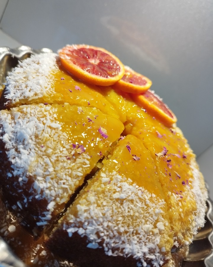 عکس مینی کیک پرتقالی