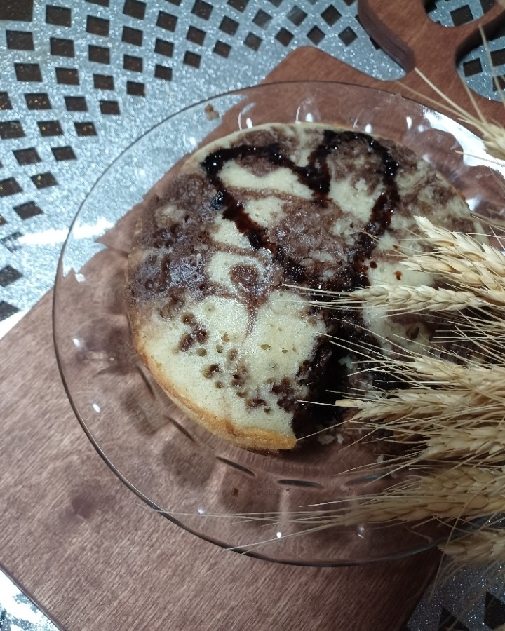 عکس کیک زبرا