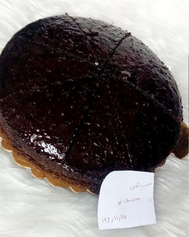 کیک خیس شکلاتی