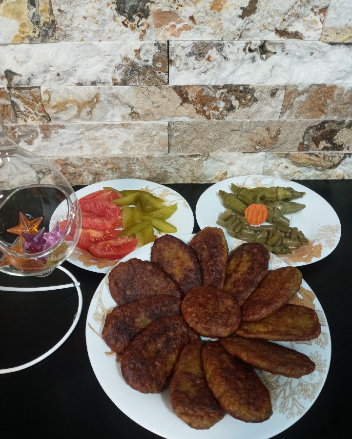 عکس کتلت گوشت