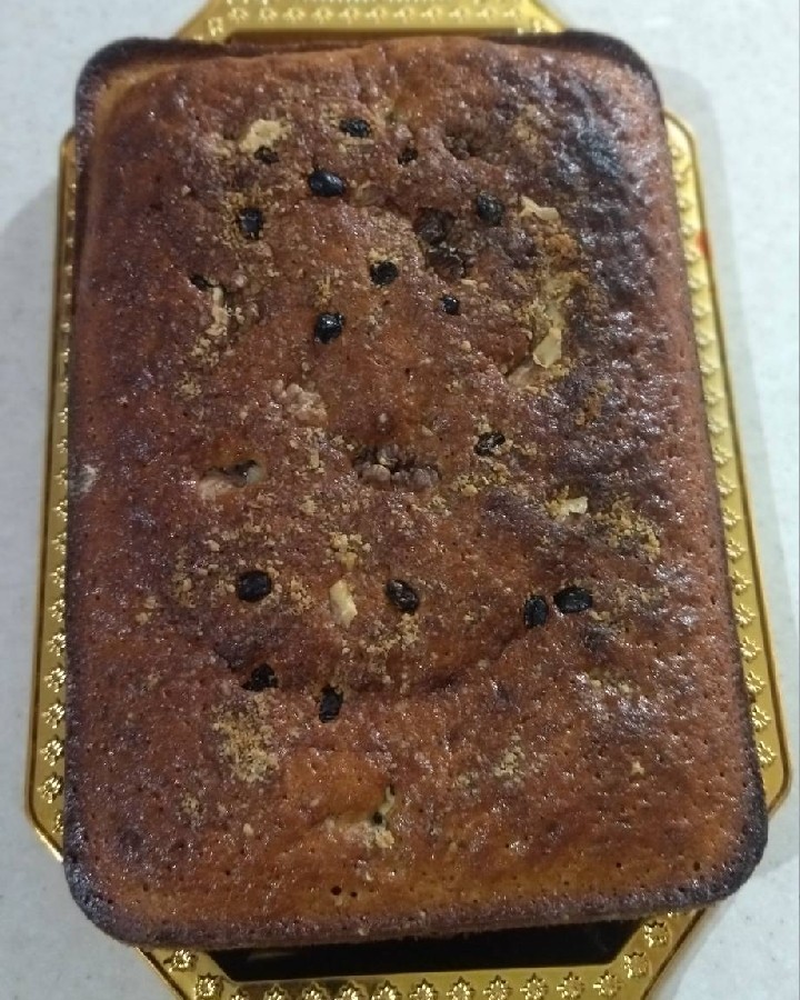 کیک کشمشی و حلوای زنجبیلی خواهر پز
