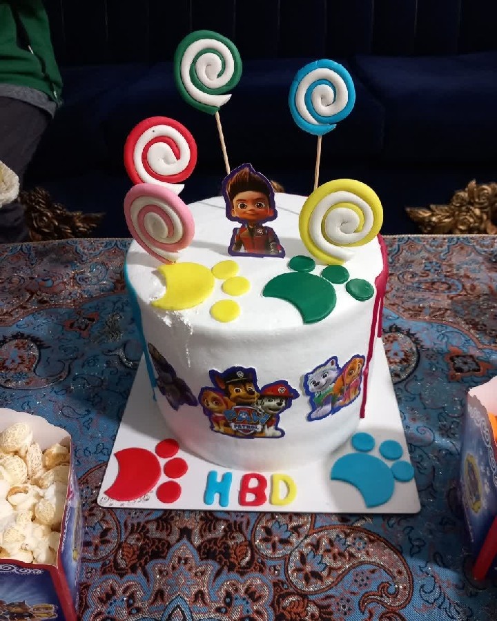 عکس کیک تولد 2 سالگی پسرم 