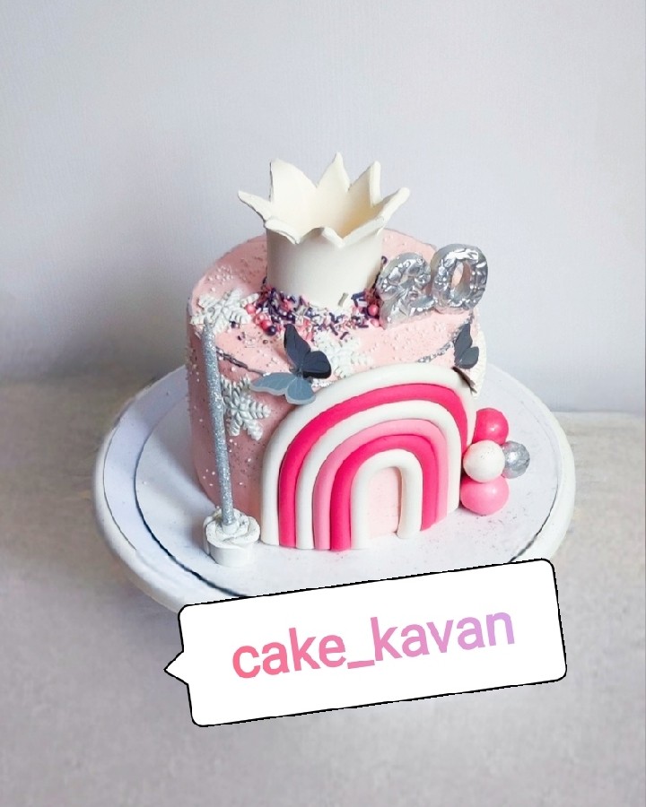 عکس کیک تولد دخترانه 