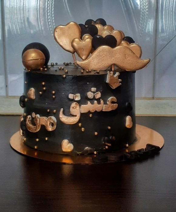 عکس کیک روزه عشق