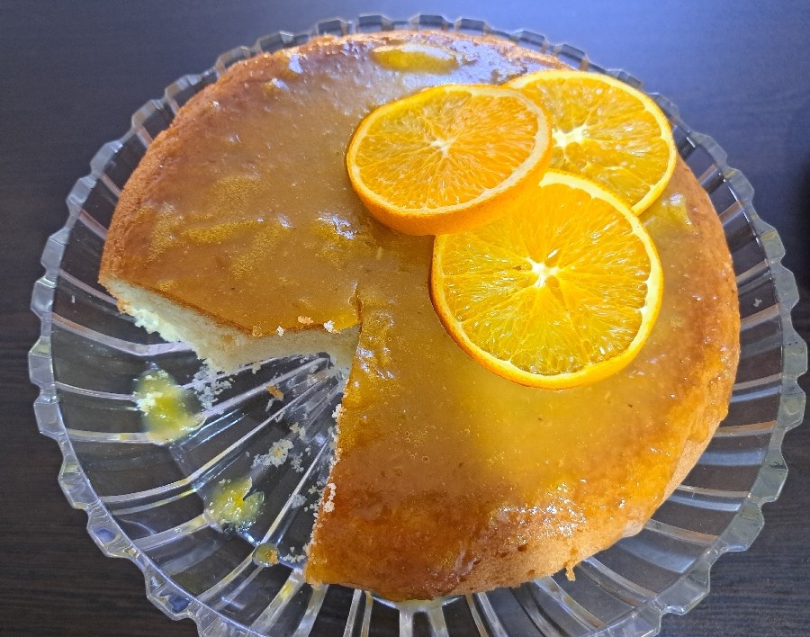 ‌کیک پرتقالی