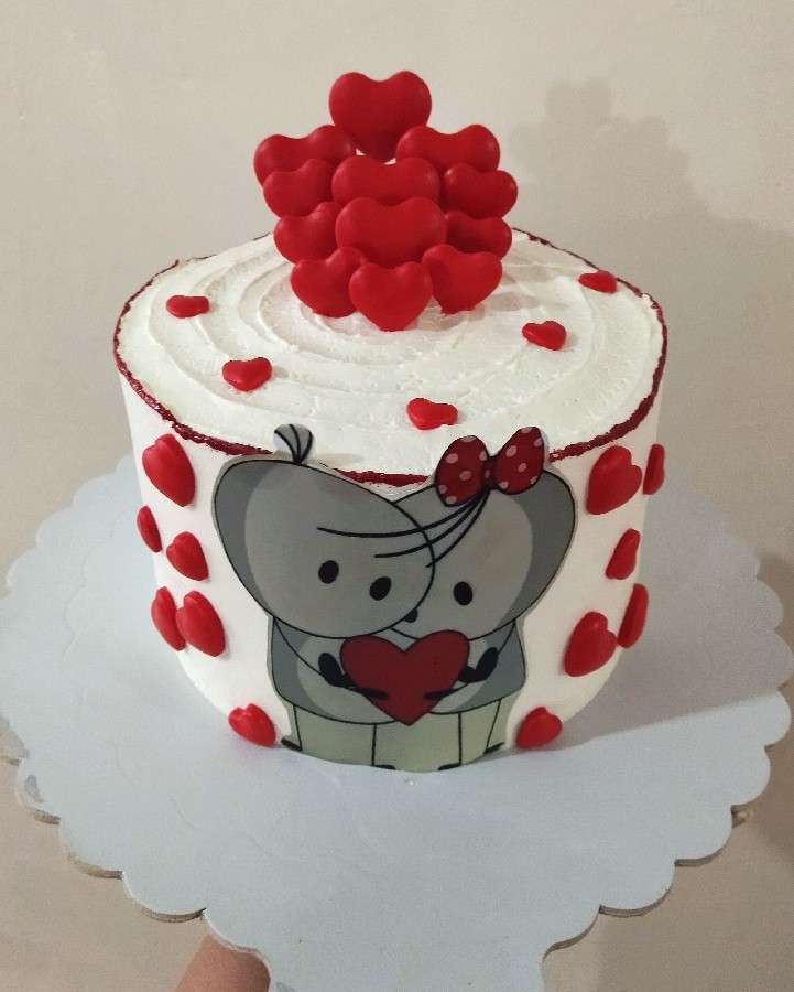 عکس کیک اسفنجی