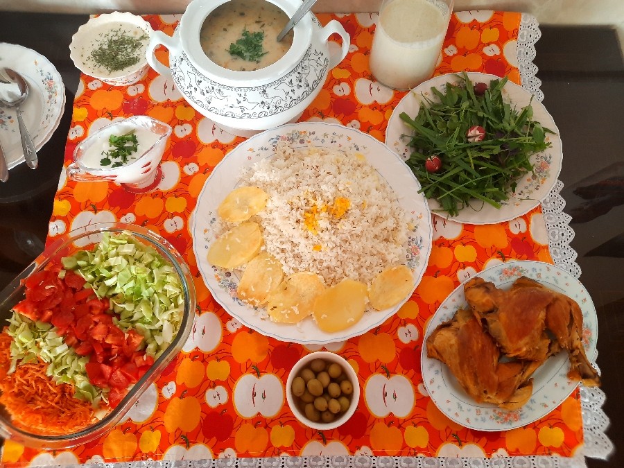 عکس ناهار مجلسی