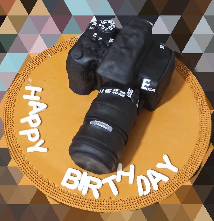 کیک دوربین عکاسی