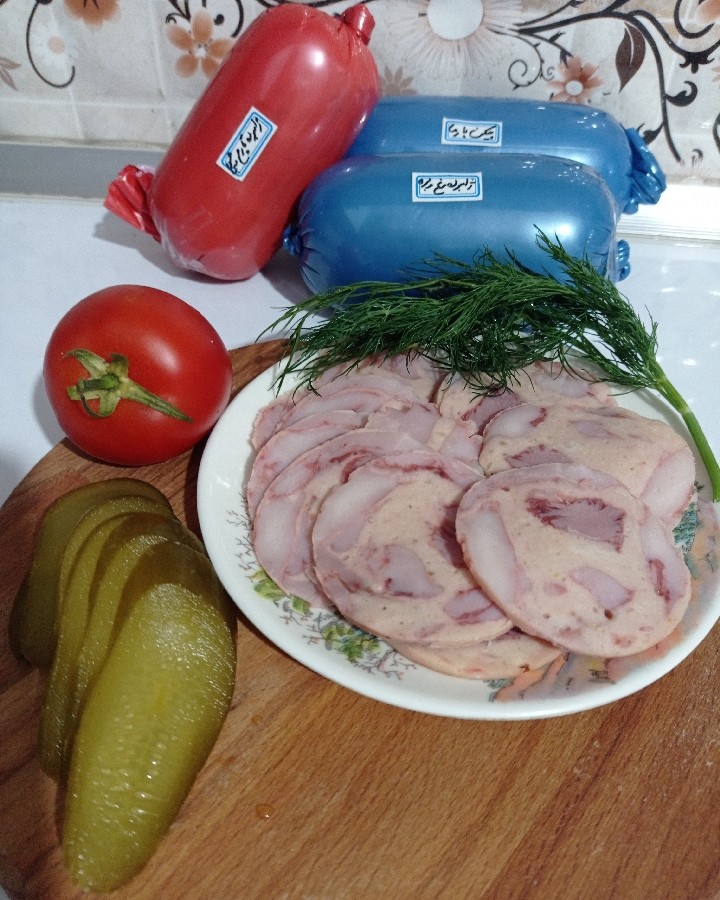 عکس ژامبون خانگی