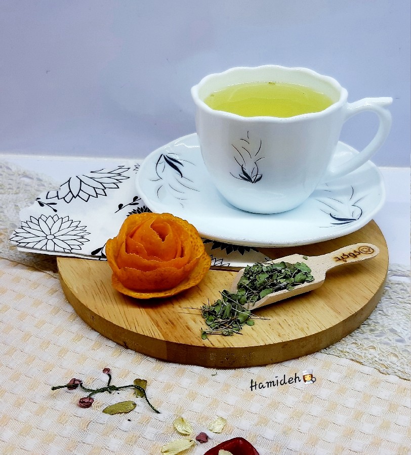 دمنوش آویشن و پرتقال❤