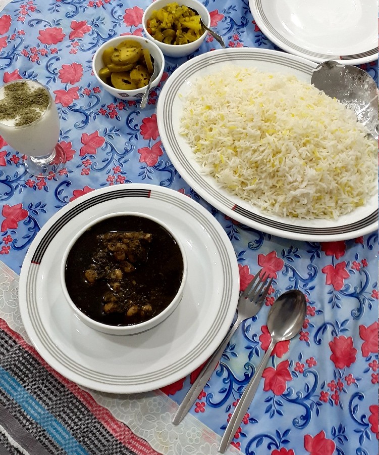 عکس قورمه سبزی دلبر ?