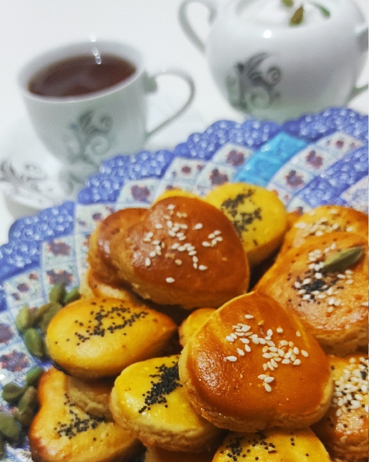 عکس شیرینی نان چایی قزوین