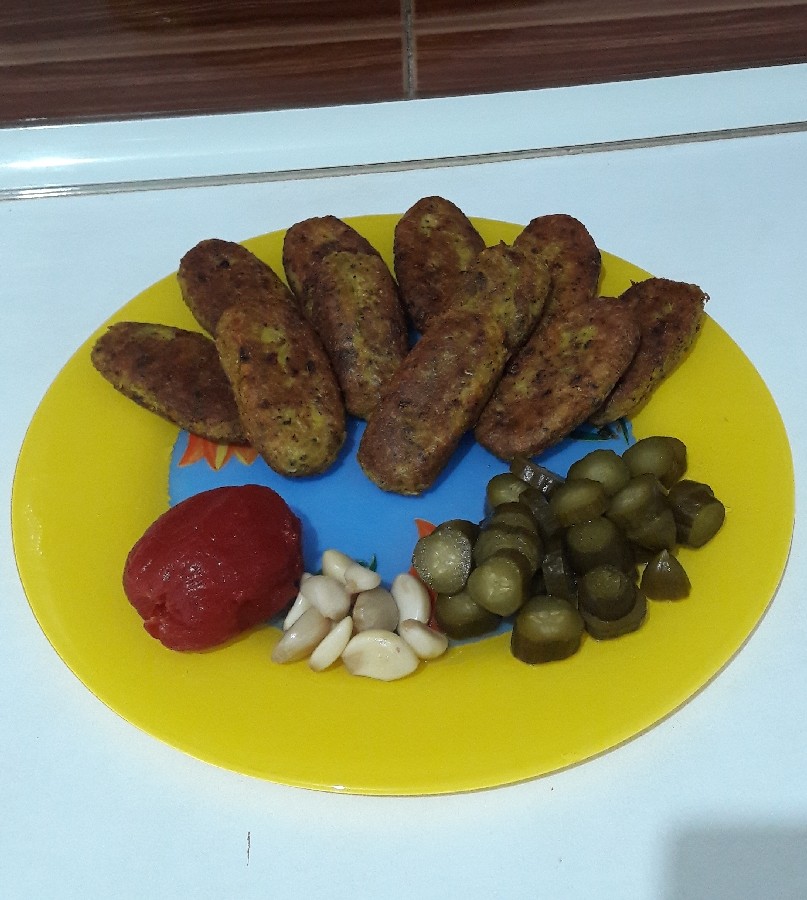 عکس کوکو سیب زمینی آبپز