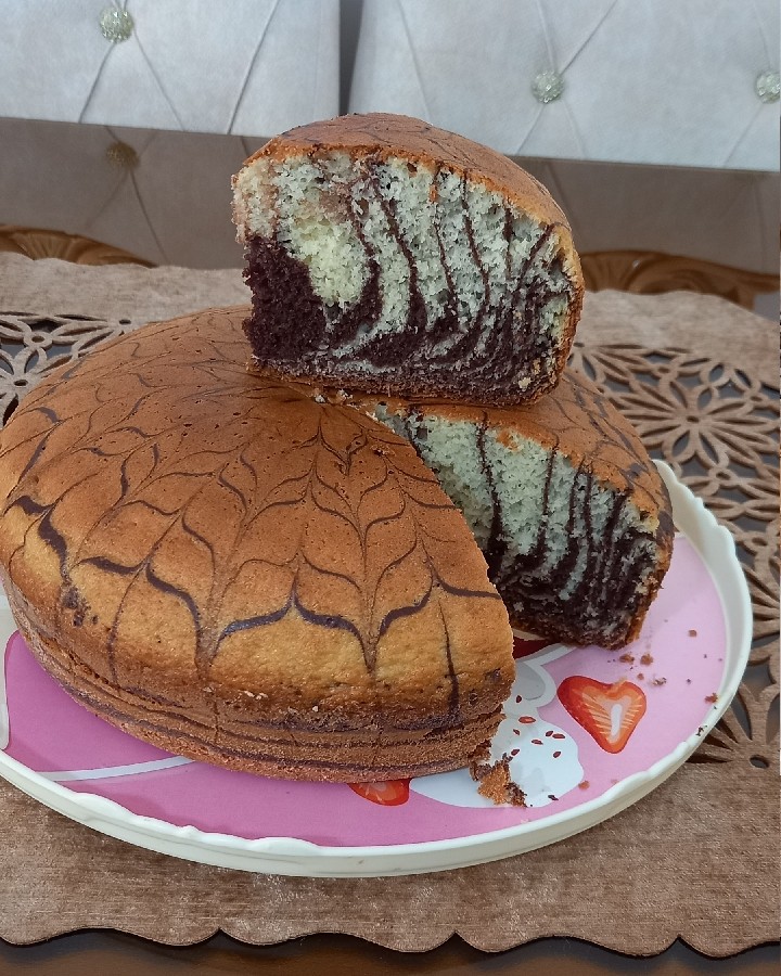 کیک زبراپنبه ای
