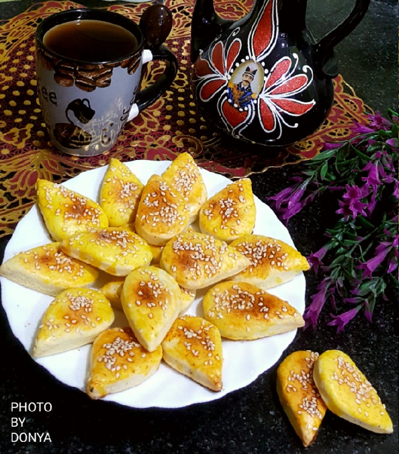 عکس شیرینی نان چای قزوین(نوروز)