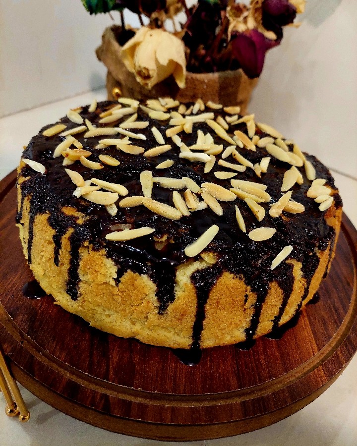 عکس کیک بادام