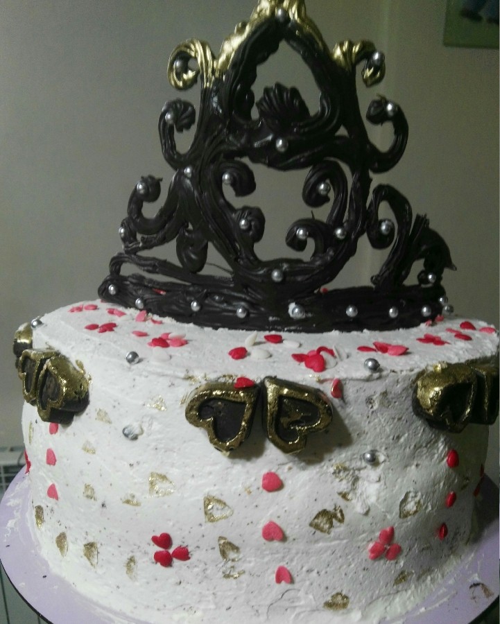 کیک شیفون تولد