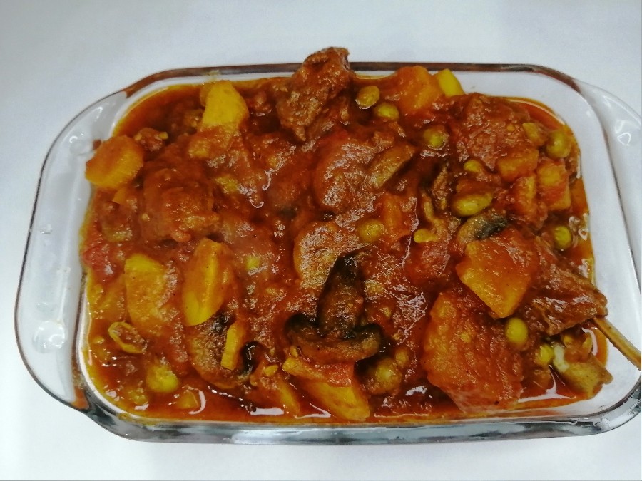 عکس راگو (خوراک فرانسوی) بشدت پیشنهاد میکنم واقعا طعم خاصی داره