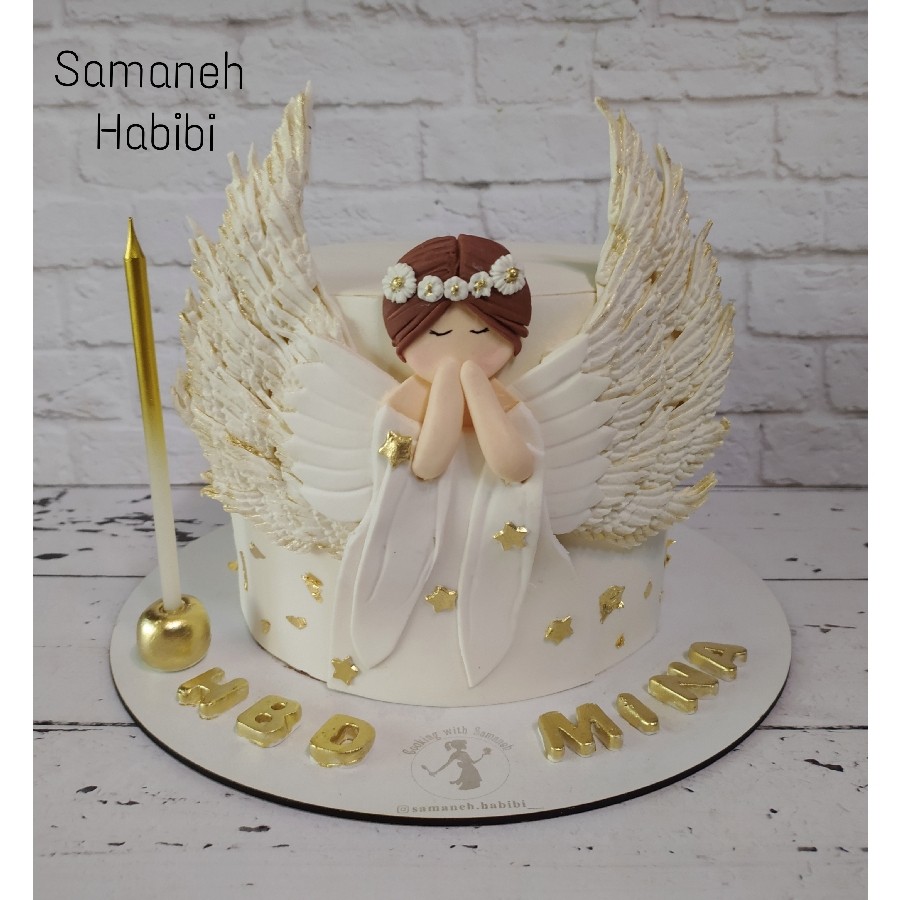 کیک فرشته مهربون