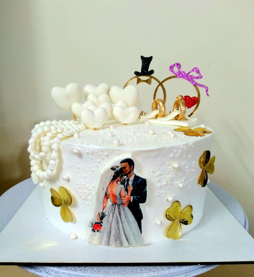 عکس کیک یخچال عروس